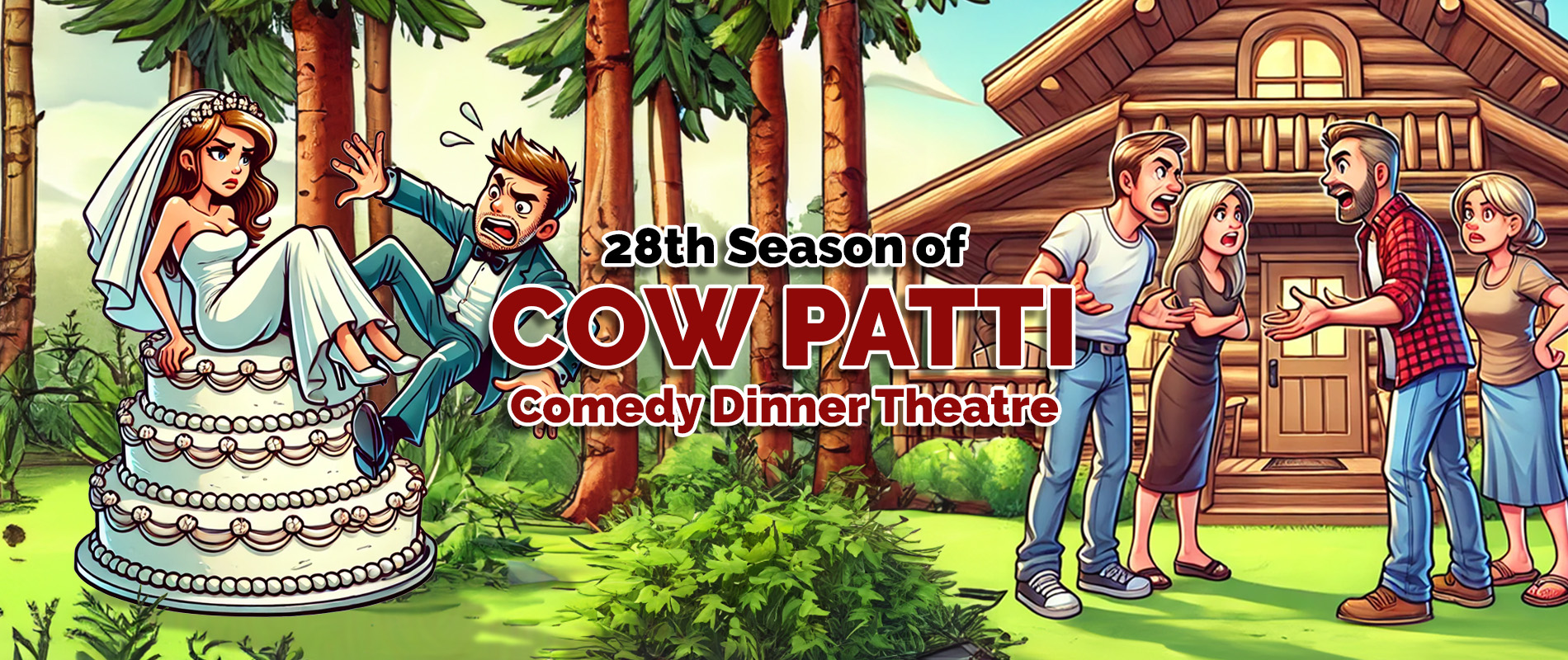 28th Season of Cow Patti Comedy Dinner Theatre