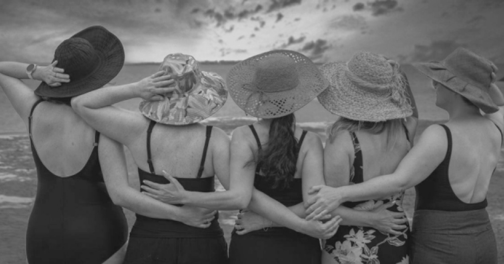 Gals of Cow Patti's Sweet Delilah Swim Club